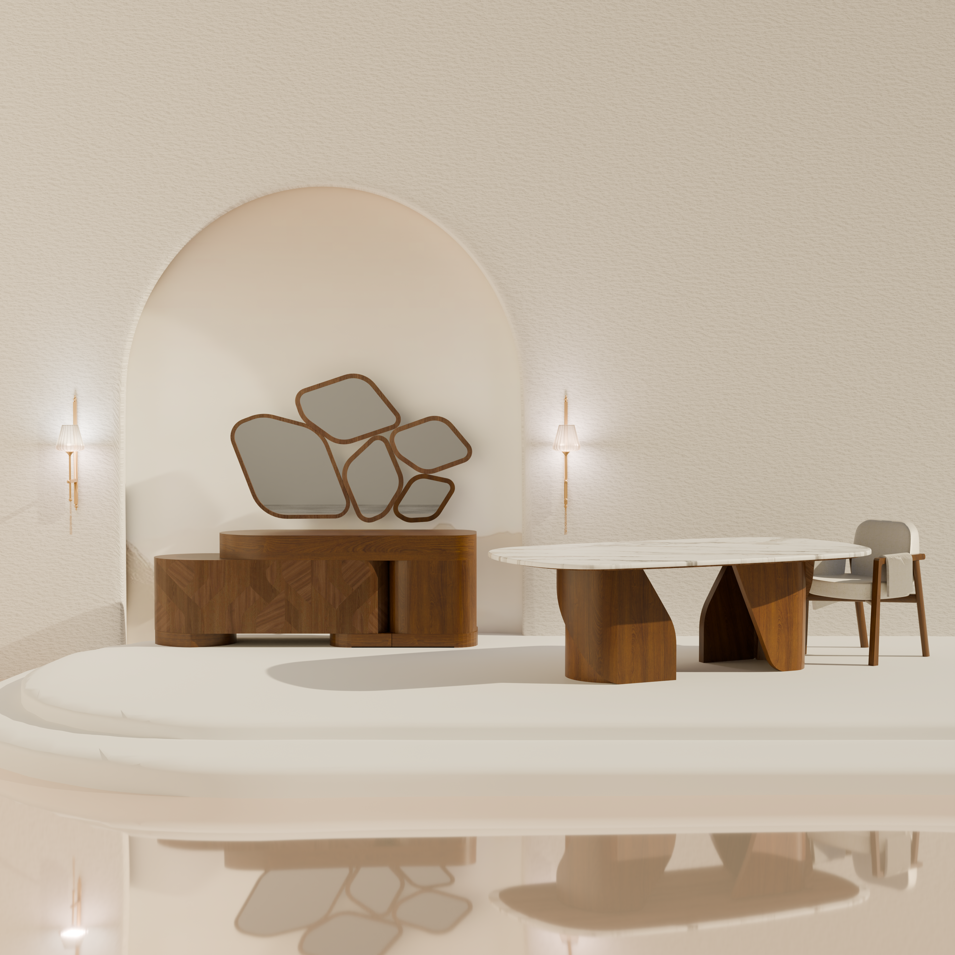 Almond - Dining Table – MAQAM EGYPT
