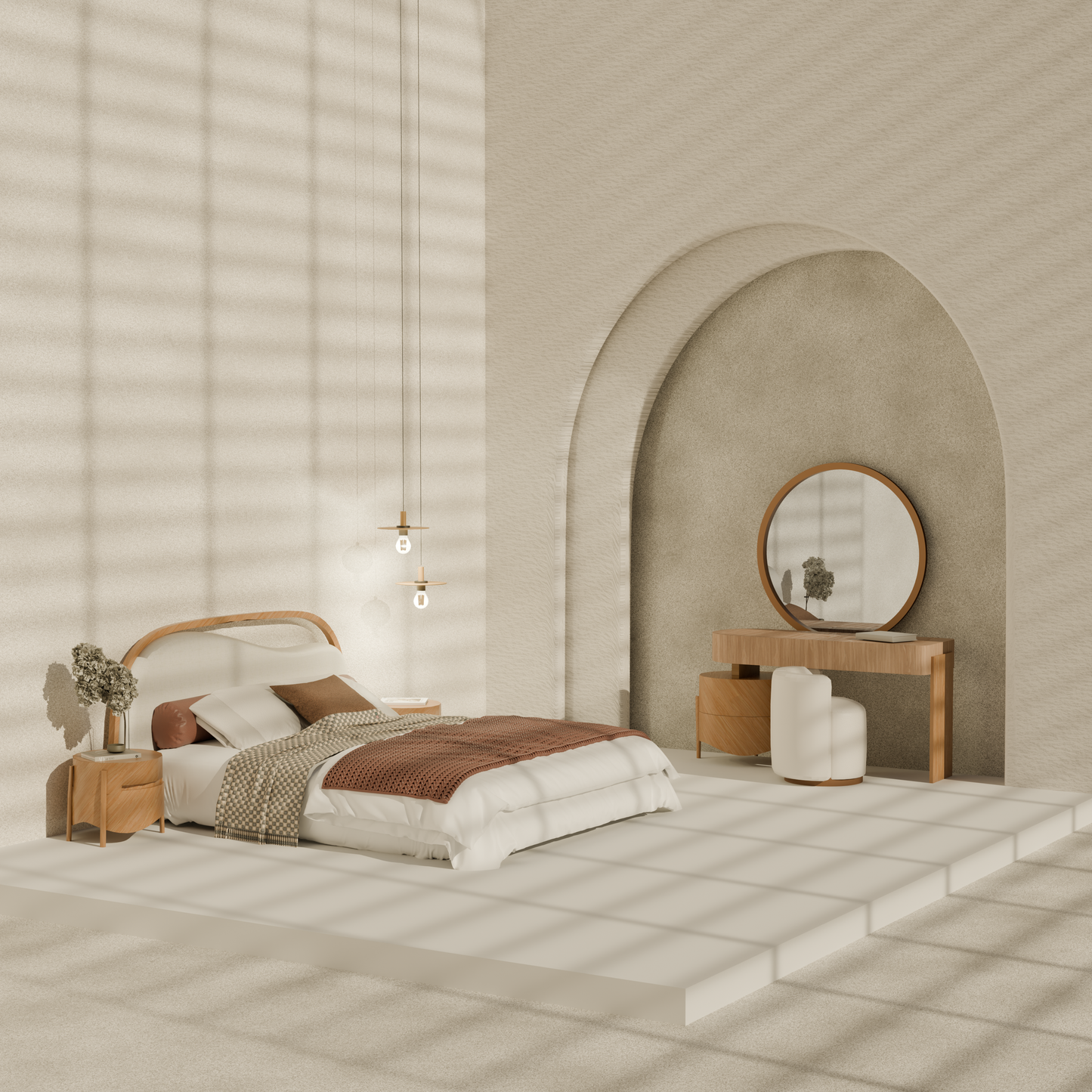 Anaqa - Bed and 2 Commode