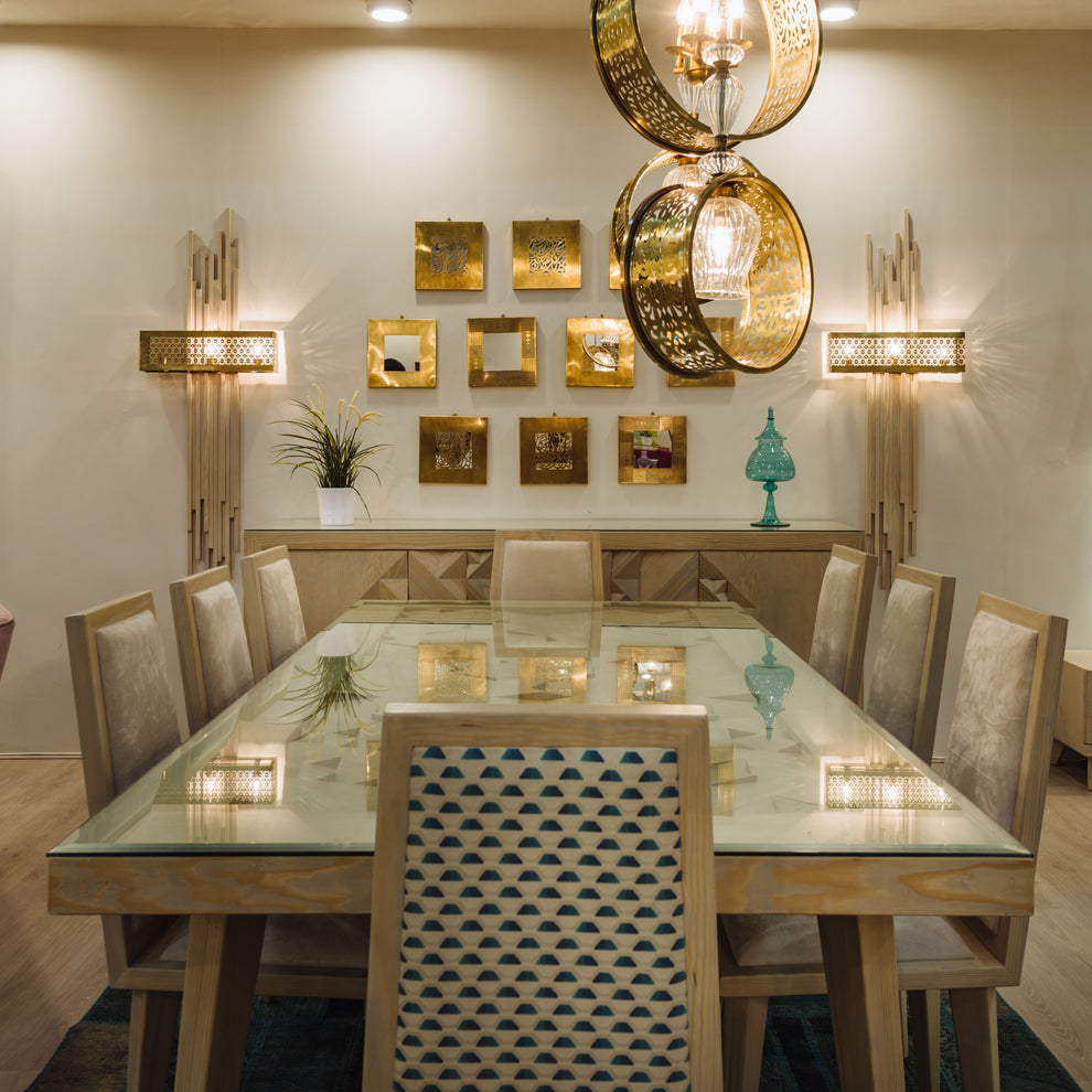 Micano - Pich Pine - Dining table – MAQAM EGYPT