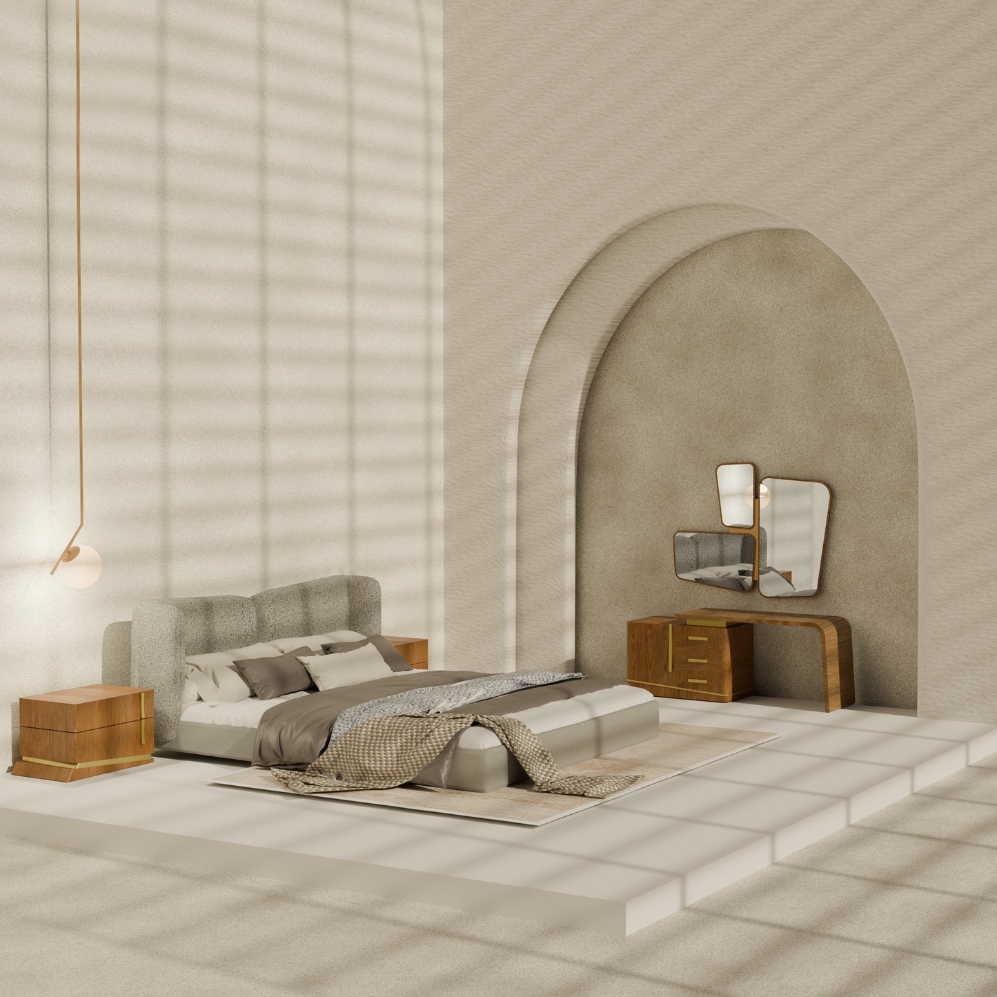Kimmie - Bed & 2 Commode